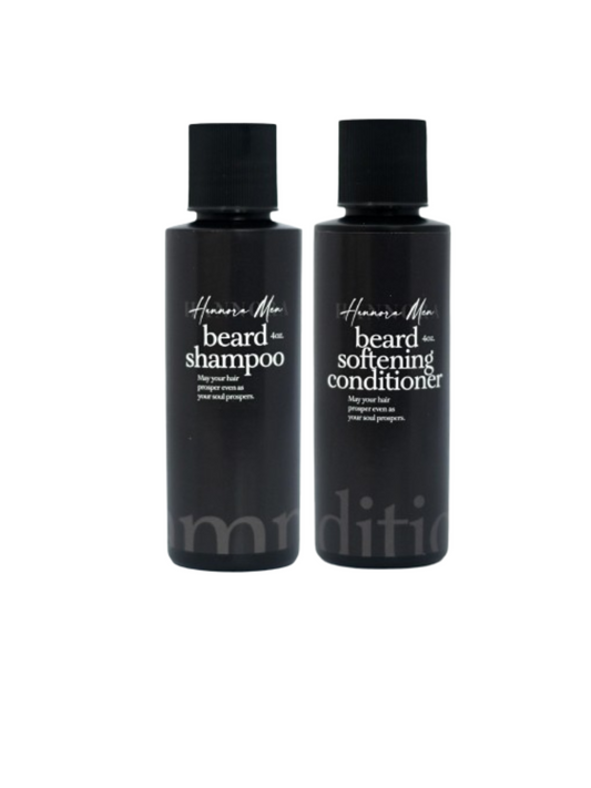 Hannora Beard Shampoo Set